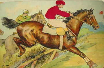 horse racing jockey 1908