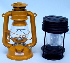 lawn jockey lantern