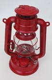red lawn jockey lantern